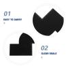 BETOOKY Plastic Hairline Shaper Beard Shaping Tool 7.47x4.32x0.04in Reusable Beard Templates Enhanced Hairline Professional Barbers Personal Grooming view 3