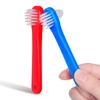 FreshCart Basics 2pcs False Tooth Brush Denture Toothbrush Pp Material Double-Head Design for Cleaning Semi-dentures and Hard-to-Reach Surfaces Oral Care view 1