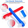 FreshCart Basics 2pcs False Tooth Brush Denture Toothbrush Pp Material Double-Head Design for Cleaning Semi-dentures and Hard-to-Reach Surfaces Oral Care view 3