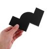 ASAKKURA Barber Stencils for Hairline Plastic Hairline Shaping Card 7.47x4.32x0.04in and Beard Styling Ergonomic Design Professional Barbers Personal Grooming view 4