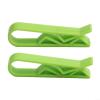 Plastic Bin Bag Clips for Trash Can 4-Pack or 10-Pack Waste Bin Bag Holders, Adjustable Notch Design Garbage Bag Clamps for Kitchen, Office &(10Pcs,Green) view 1