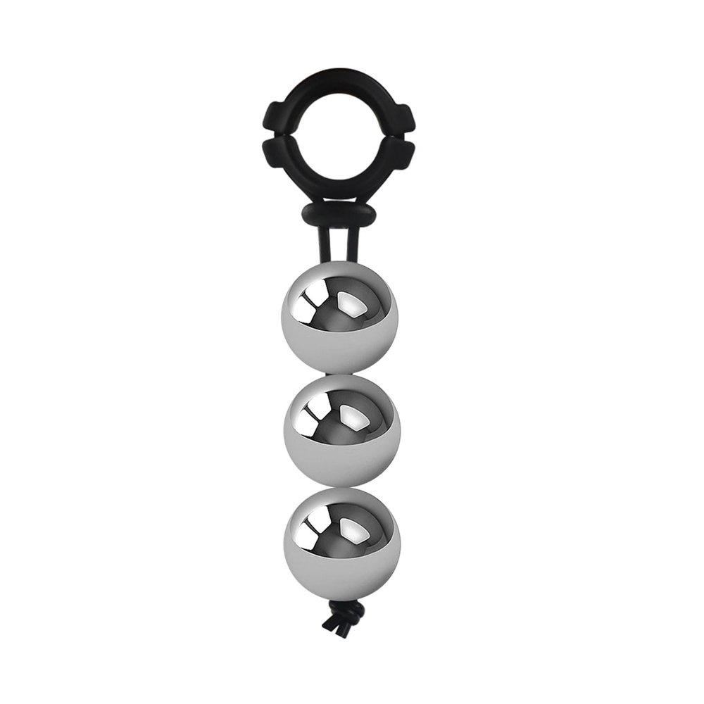 Steel Balls Suspension Swing Training Device for Men-UKLS26 (3 Ball, 35mm)
