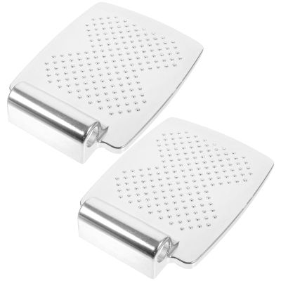UTHCLO 2pcs Universal Wheelchair Footrest Footrest Pedal Leg Pad Replacement Aluminium Alloy Strong Support Lightweight Sturdy for Elderly and Athletes