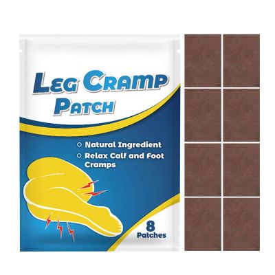 Leg Cramps Patches | Natural Leg Cramps Muscle Patches | Restless Legs Syndrome Relief for Foot, Muscle Spasms