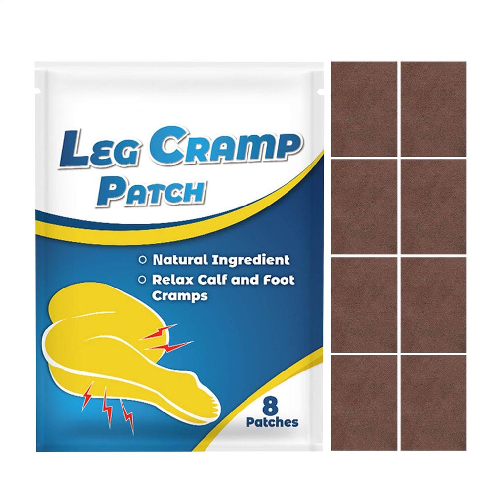 Leg Cramps Patches | Natural Leg Cramps Muscle Patches | Restless Legs Syndrome Relief for Foot, Muscle Spasms