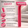 200 Disposable Razors with 2 Blades - Versatile and Hygienic Razors for Everyday Use - Perfect for Precise and Comfortable Shaving - Double Edge Pink view 3
