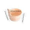 Cedar Sauna Bucket, Sauna Bucket and Ladle Set, Wooden and Ladle Kit | 4L SAUNA Accessories Beautiful Wooden Wooden Gift for Friends, Parents, Grandparents for Shower view 2