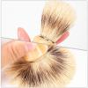 ABOOFAN 2pcs Wood Handle Shave Beard Brush 4.13x1.89x1.89in Comfortable Design for Brother Husband Home Use Shaving Accessory view 3