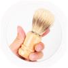 ABOOFAN 2pcs Wood Handle Shave Beard Brush 4.13x1.89x1.89in Comfortable Design for Brother Husband Home Use Shaving Accessory view 4