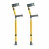 The Helping Hand Children's Elbow Crutches, Pair of Kids Lightweight Adjustable Aluminium Forearm Walking Aid for Boys & Girls, 2 Sizes for Age 4-7 & 6-10, Mobility & Injury Recovery (Ages 6-10) view 1