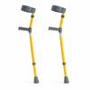 The Helping Hand Children's Elbow Crutches, Pair of Kids Lightweight Adjustable Aluminium Forearm Walking Aid for Boys & Girls, 2 Sizes for Age 4-7 & 6-10, Mobility & Injury Recovery (Ages 6-10) view 2