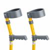 The Helping Hand Children's Elbow Crutches, Pair of Kids Lightweight Adjustable Aluminium Forearm Walking Aid for Boys & Girls, 2 Sizes for Age 4-7 & 6-10, Mobility & Injury Recovery (Ages 6-10) view 4