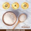 Sevenhills Wholefoods Organic Premium Psyllium Husk 400g - 99% Purity - High in Soluble Fibre for Natural Fullness & Digestive Support - High in Vitamin B6 for Energy Metabolism view 2
