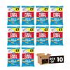 Burtons Fish N Chips Flavoured Baked Snacks Crunchy Retro British Savour Snacking | 5 Snack Bags Classic Lunchbox Crisps for Kids & Adults (Fish N Chips, Salt & Vinegar - 125g x 10Pack) PM 1 view 2