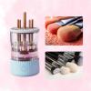 Electric Makeup Brush Cleaning Tool Rechargeable Cosmetic Cleaner Automatic Rotating Make Up Brushes Rechargeable Cosmetic view 2