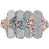 4PCS Reusable Panty Liners for Women, Reusable Cloth Menstrual Pads, Soft Absorbent Sanitary Pads, Washable Cotton Panty Liners Period Pad for Women, Elderly view 1
