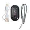 Compact Non Contact Breathalyzer, Digital Electronic Tester With HD LCD Screen And Intelligent Buzzer, 2-3cm Detection Range, USB-C Charging, Black view 4