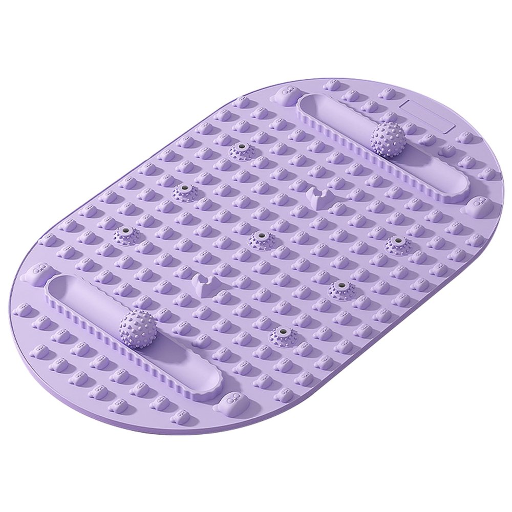 Foot Massage Mat, Acupressure Mat for Feet with Reflexology Nodes, Extra Thick Non-Slip Silicone Pad for Standing, Yoga, Indoor Exercise