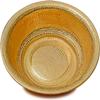 100% Handmade Copper Bowl for Pedicure, Portable Foot Bath Basin with Curled Rim, Metal Fire Pit for Camping Picnic, Large Capacity Foot Tub for Home Wedding(Brass,40cm) view 1