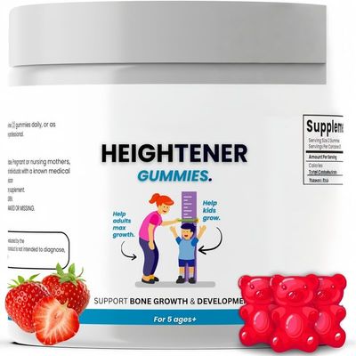 Heightener Gummies Natural Height Growth for Kids, Sleep Growth Gummies