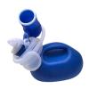 siduytin Travel Potty Urine Bottle 2000ml Camping Road Trips with Easy Handling and Cleaning 2000ml Capacity with Scale Male Pee Urinal Bottle 59.06 Long Hose Reusable , Blue , Tube Length 1.5m view 3