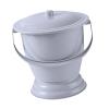 SUIOPPYUW Portable Spittoon Urinal with Anti Slip Base Excellent Companion for Discreet Household and Travel Scenarios Chamber Pot Urine Toilets Urine Bottle Container , Gray , 23.7x23x19cm view 1