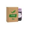 Fruit Preserve Jam Jar Blackcurrant Jam 340g Compatible with Mrs Darlington's By Luxe Bitez (Pack of 3) view 1