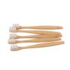 5Pcs Ultra Fine Soft Toothbrush Million Bristle Adults Vegan Teeth Deep Cleaning Oral Care Tooth Brush(White Waves) view 1