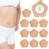 10PCS Castor Oil Patches - Castor Oil Pack Organic Cotton,High Absorbent for Cotton Pads Organic Flannel, Self-Adhesive view 2
