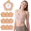 10PCS Castor Oil Patches - Castor Oil Pack Organic Cotton,High Absorbent for Cotton Pads Organic Flannel, Self-Adhesive view 4