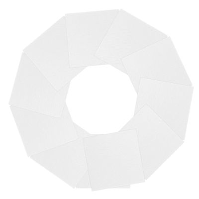 TEHAUX 100pcs Plant Fibre Drying Sheets for Biscuit Cans Moisture Absorbent Food Storage Desiccant Pet Food Moisture Absorber