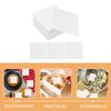 TEHAUX 100pcs Plant Fibre Drying Sheets for Biscuit Cans Moisture Absorbent Food Storage Desiccant Pet Food Moisture Absorber view 3