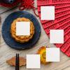 TEHAUX 100pcs Plant Fibre Drying Sheets for Biscuit Cans Moisture Absorbent Food Storage Desiccant Pet Food Moisture Absorber view 4