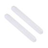 2pcs Thermometer Box Digital Thermometer Storage Box White Plastic Material Compact Design Keeps Clean and Tidy Easy to Carry Suitable for Travel and Home Use view 1