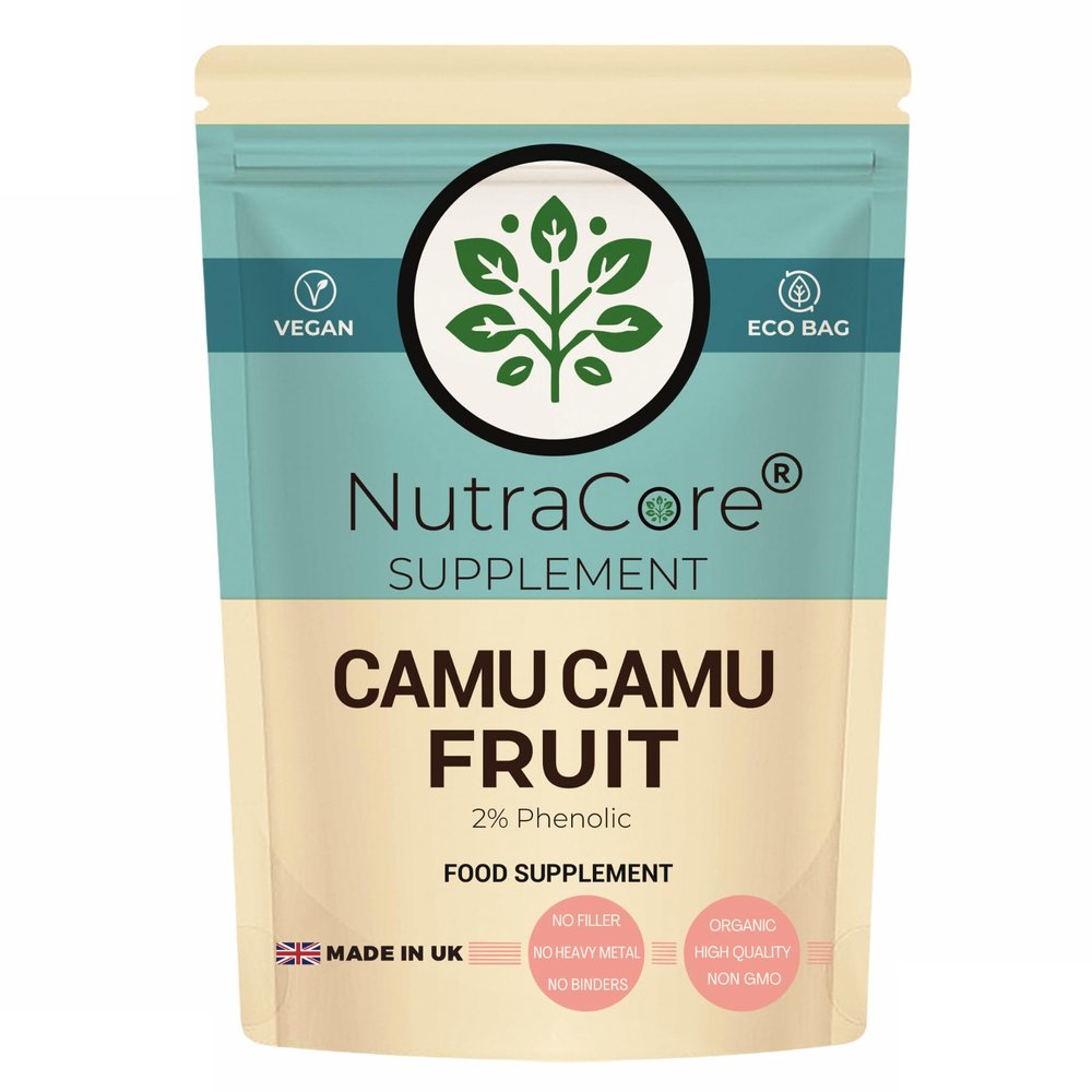 Camu Camu 6000mg 90 Vegan Capsules Natural Vitamin C UK Made Formula