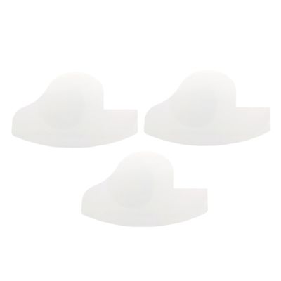 ASAKKURA 3pcs Beard Optimize Board Hairline Card Pvc Long Serving Life Beard Design for Men Professional Hairline Enhancing and Drawing Tool for Barber Styling
