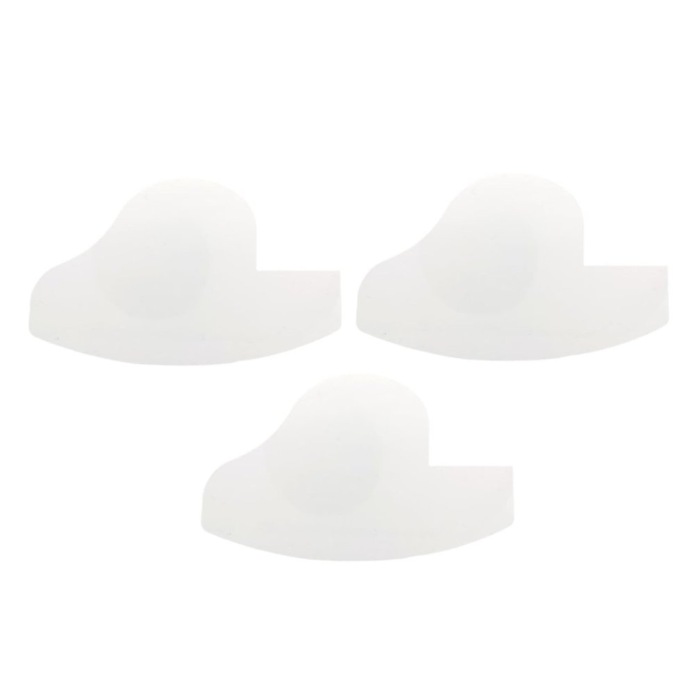 ASAKKURA 3pcs Beard Optimize Board Hairline Card Pvc Long Serving Life Beard Design for Men Professional Hairline Enhancing and Drawing Tool for Barber Styling