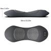 Back Massage Pillow, Heat Compress, 59cmx8cm, Hot Compress Cushion, Back Massage Pillow, Adjustable Intensity, For Car Seat Recliner Sofa Office Chair Dormitory Travel Studying Working view 2