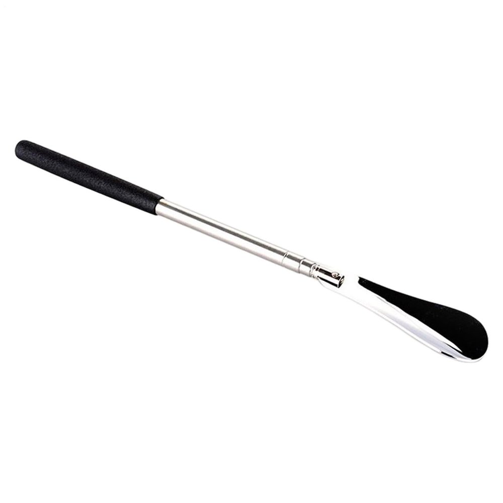 Shoe Horn | Stainless Steel Shoe Horn with Long Handle with Non-Slip Grip