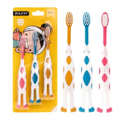 PACKOVE 6pcs Fashion Bristle Toothbrush Toothbrush for Soft Bristles Comfortable Grip Handle Prevents Tooth Decay Oral Care Bathroom Accessories