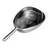 ALCXAZS Large Capacity Bed Pan Stainless Steel Bedpan with Handle Sturdy and Thickened Essential for Elderly Home Mobility Needs Stainless Steel Chamber Pot Sturdy Toilet Bowl, Without Lid view 3