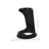 1pcs Men Shaving Brush and Holder Stand Compact and Portable Beard Grooming Tool Organizer Plastic Shave Rack for Easy Storage and Cleaning view 2