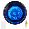 BONKZEBU Digital Water Temperature Gauge Stylish and Reliable for 12V Gasoline Cars 52mm/2in Blue and Red LED Backlit for Car Enthusiasts view 1