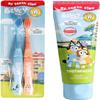 Kids Toothbrush Set with Strawberry Toothpaste 75ml Super Soft Bristles Childrens Toothbrush Pack with Fluoride Toothpaste Toddler & Kids Oral Care Kit for Daily Teeth Cleaning view 1