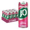 J2O Sparkling Apple & Raspberry 330ml Can (Pack of 12) view 1