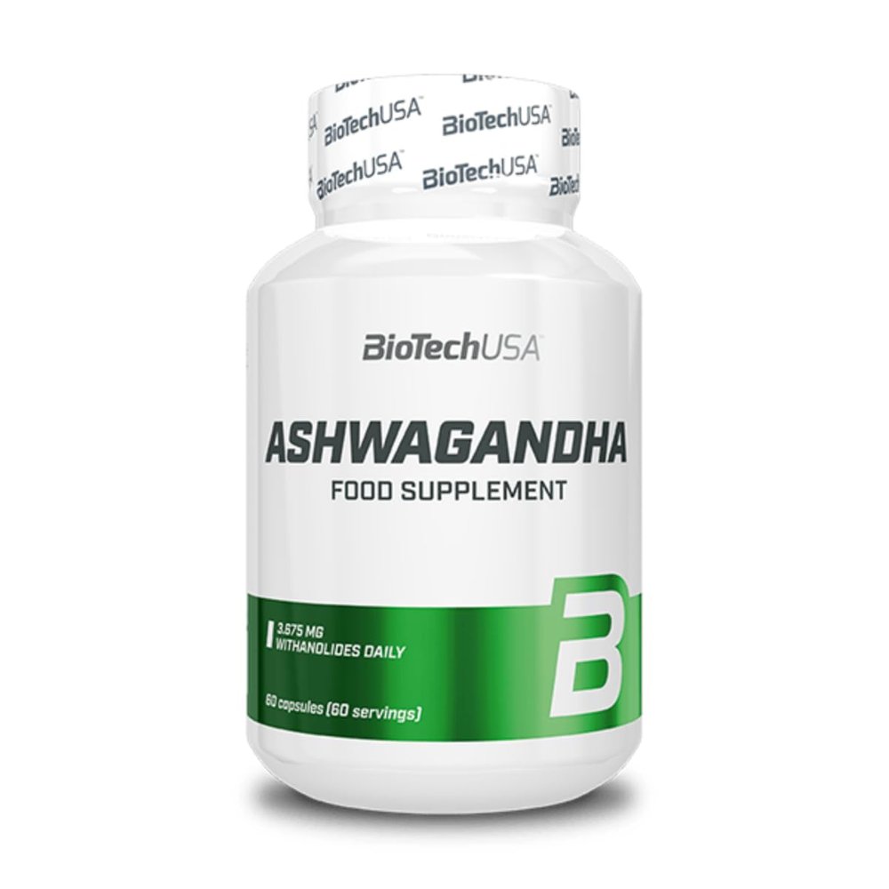Ashvvgndha 3675mg Withanolides Daily Capsules per Serving, Food Supplement - 60 Count per Bottle