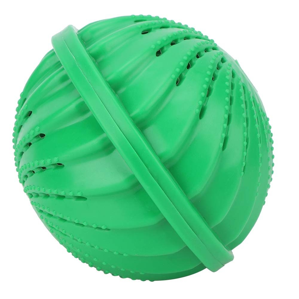 Akozon EcOFriendly Reusable Laundry Ball for All Fabrics - Non Ceramic Particle Ball for Effective Removal & Ion (Green)
