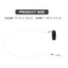 Abaodam Anti-Lost Hearing Aid Protective Lanyard Hearing Aid Strap Abs Material Sturdy Design for Work and Gardening Use Suitable for The Aged view 2
