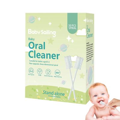 Gauze Toothbrush,Paper Handle Gauze Toothbrush - Safe Cleaning Accessory for Outdoors, Travel, and Home