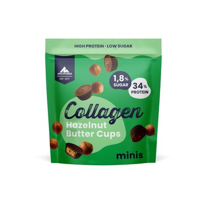 Multipower Collagen Butter Cups 6 x 70g Case (Hazelnut)